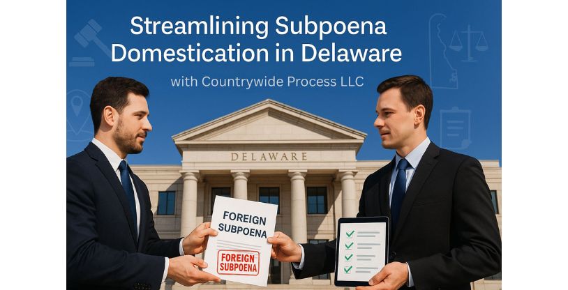 Simplifying Subpoena Domestication in Delaware With Countrywide Process LLC