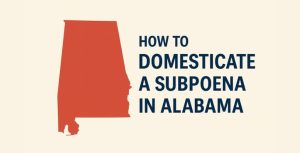subpoena in Alabama