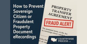 Sovereign Citizen Property eRecordings