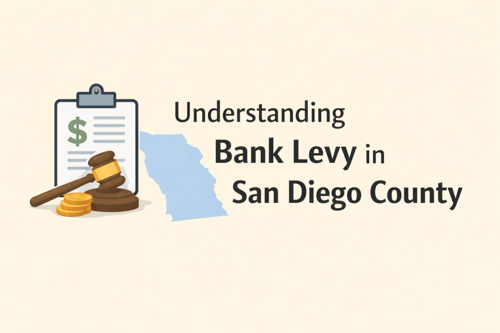 How to Serve a Bank Levy in San Diego County: Attorney Guide for Private Process Servers