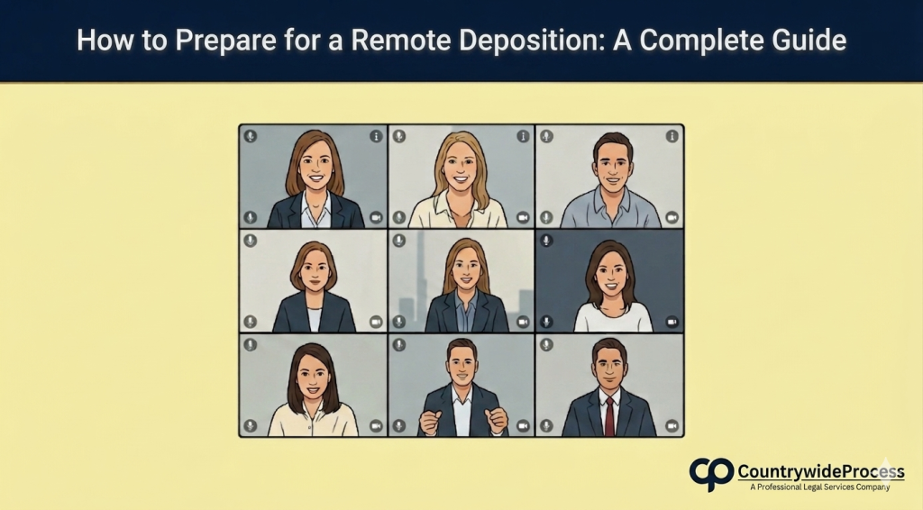 How to Prepare for a Remote Deposition: A Complete Guide