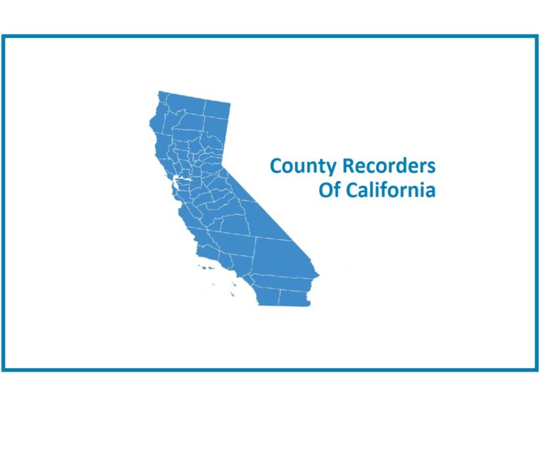 List of California County Recorders Offices