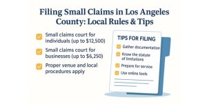 Filing Small Claims