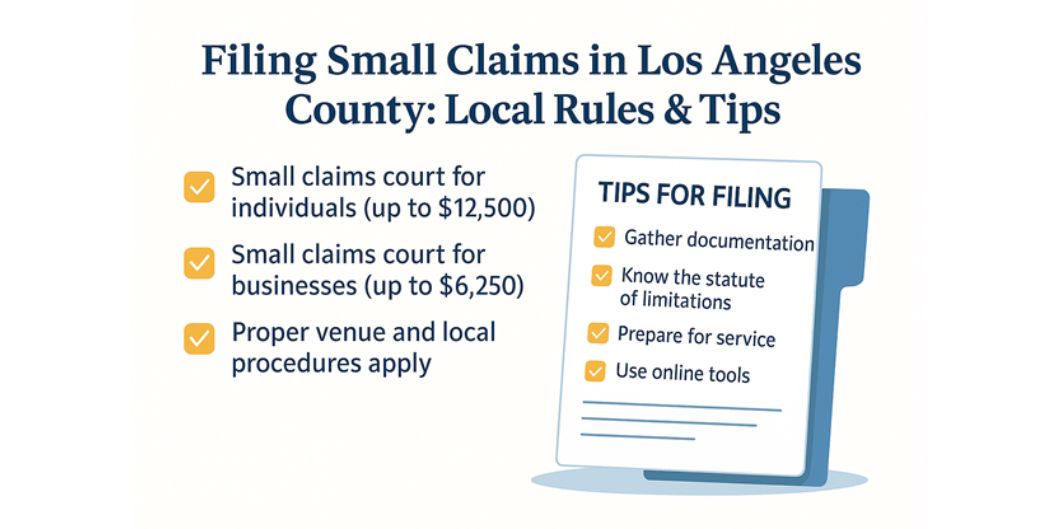 Filing Small Claims